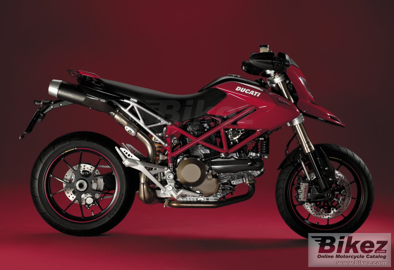 Big Ducati hypermotard 1100 s picture and wallpaper from Bikez.com